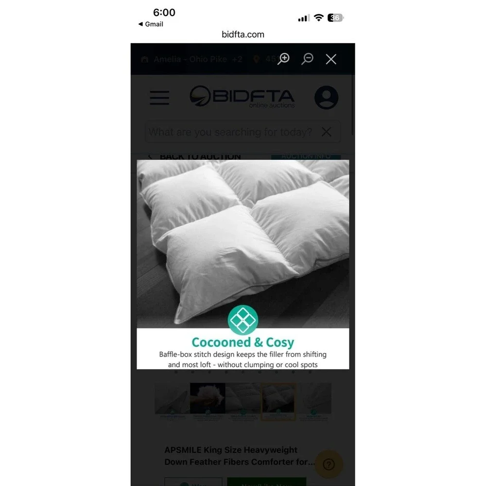 DWR Lightweight Down Feather Fibers Comforter King, All Season Thin Duvet Insert